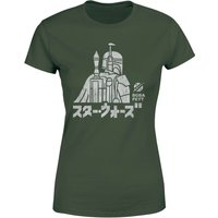 Star Wars Kana Boba Fett Women's T-Shirt - Green - XS von Star Wars