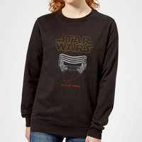 Star Wars Kylo Helmet Women's Sweatshirt - Black - XL von Star Wars