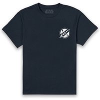 Star Wars Mandalorian Crest Unisex T-Shirt - Navy - M von Star Wars