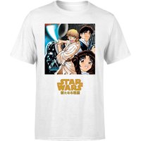 Star Wars Manga Style Herren T-Shirt - Weiß - M von Star Wars