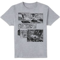 Star Wars Manga Unisex T-Shirt - Grey - XXL von Star Wars