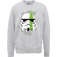 Star Wars Paintstroke Stormtrooper Pullover - Grau - S von Star Wars