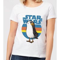 Star Wars Porg Women's T-Shirt - White - M von Star Wars
