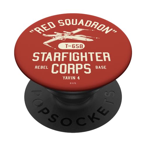 Star Wars Rebel X-Wing Starfighter Corps Collegiate PopSockets mit austauschbarem PopGrip von Star Wars