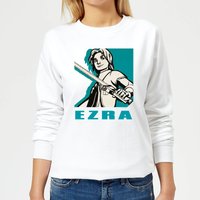 Star Wars Rebels Ezra Damen Pullover - Weiß - XL von Star Wars