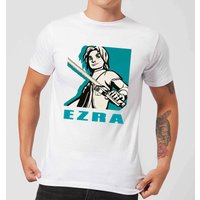 Star Wars Rebels Ezra Herren T-Shirt - Weiß - M von Star Wars