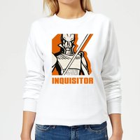 Star Wars Rebels Inquisitor Damen Pullover - Weiß - S von Star Wars