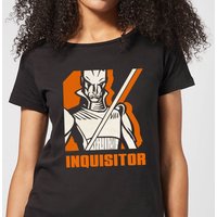 Star Wars Rebels Inquisitor Damen T-Shirt - Schwarz - S von Star Wars