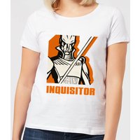 Star Wars Rebels Inquisitor Damen T-Shirt - Weiß - L von Star Wars