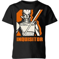 Star Wars Rebels Inquisitor Kinder T-Shirt - Schwarz - 11-12 Jahre von Star Wars