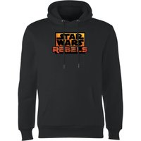 Star Wars Rebels Logo Hoodie - Schwarz - XL von Star Wars