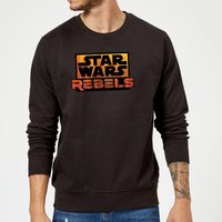 Star Wars Rebels Logo Pullover - Schwarz - L von Star Wars