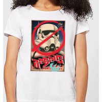 Star Wars Rebels Poster Damen T-Shirt - Weiß - M von Star Wars