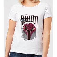 Star Wars Rebels Rebellion Damen T-Shirt - Weiß - L von Star Wars