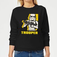 Star Wars Rebels Trooper Damen Pullover - Schwarz - S von Star Wars