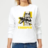 Star Wars Rebels Trooper Damen Pullover - Weiß - L von Star Wars