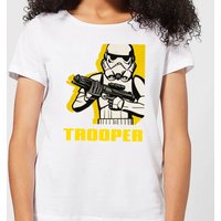 Star Wars Rebels Trooper Damen T-Shirt - Weiß - S von Star Wars