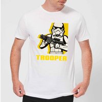 Star Wars Rebels Trooper Herren T-Shirt - Weiß - M von Star Wars