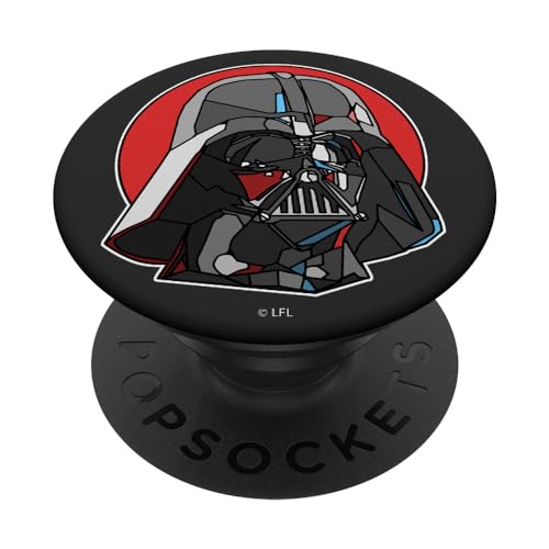 Star Wars Stained Glass Darth Vader PopSockets mit austauschbarem PopGrip von Star Wars