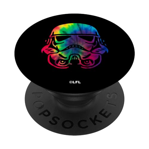 Star Wars Stormtrooper Rainbow Tie Dye PopSockets mit austauschbarem PopGrip von Star Wars