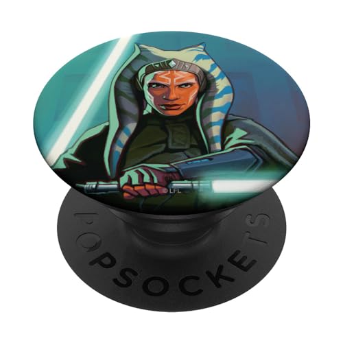 Star Wars The Mandalorian Ahsoka Tano Warrior PopSockets mit austauschbarem PopGrip von Star Wars