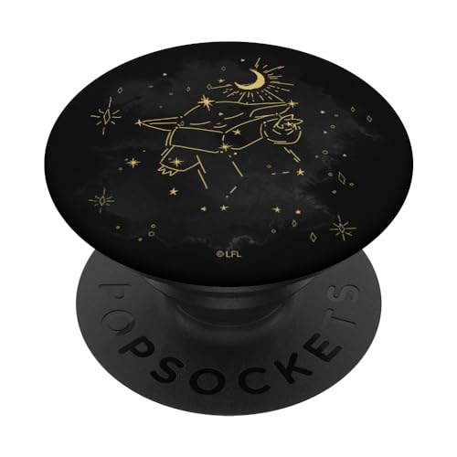 Star Wars The Mandalorian Grogu Starry Galaxy PopSockets Klebender PopGrip von Star Wars