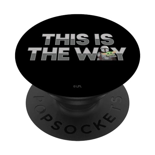 Star Wars The Mandalorian Mando & the Child This Is The Way PopSockets mit austauschbarem PopGrip von Star Wars