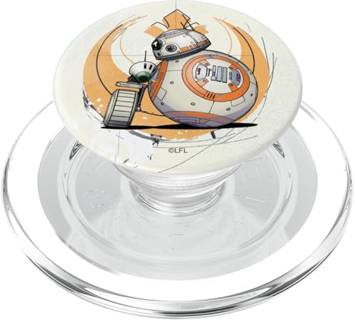Star Wars The Rise of Skywalker BB-8 and D-O Droid BFF PopSockets PopGrip für MagSafe Star Wars The Rise of Skywalker BB-8 and D-O Droid BFF PopSockets PopGrip für MagSafe von Star Wars
