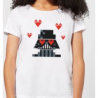 Star Wars Valentine's Vader In Love Frauen T-Shirt - Weiß - XL von Star Wars