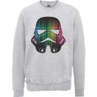 Star Wars Vertical Lights Stormtrooper Pullover - Grau - S von Star Wars