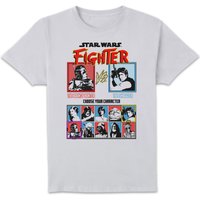 Star Wars Vs Screen Unisex T-Shirt - White - 5XL von Star Wars