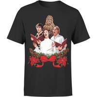 Star Wars Weihnachten Jedi Carols T-Shirt - Schwarz - L von Original Hero