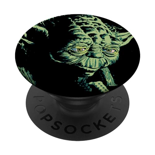 Star Wars Yoda Face PopSockets mit austauschbarem PopGrip von Star Wars