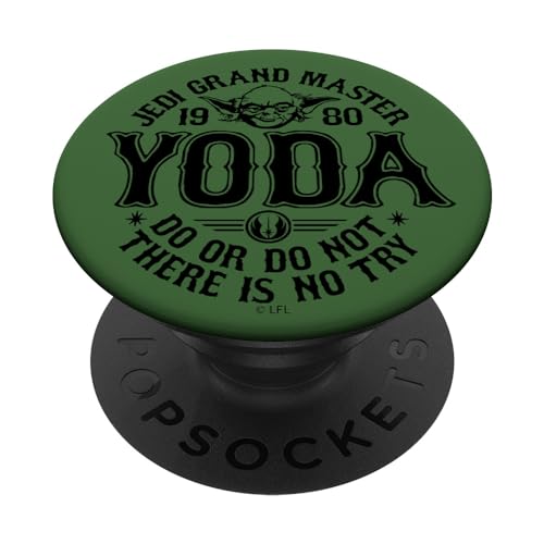 Star Wars Yoda Master 1980 Do Or Do Not PopSockets mit austauschbarem PopGrip von Star Wars