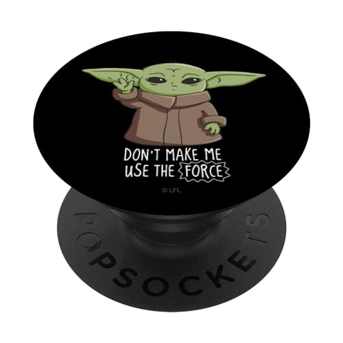 The Mandalorian the Child Don't Make Me Use The Force PopSockets mit austauschbarem PopGrip von Star Wars