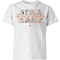 The Rise of Skywalker - The Force Is Strong Kinder T-Shirt - Weiß - Unisex - 7-8 Jahre von Star Wars