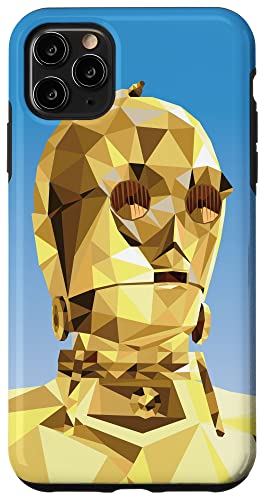 iPhone 11 Pro Max Star Wars C-3PO Protocol Droid Geometric Sky Blue Case iPhone 11 Pro Max Star Wars C-3PO Protocol Droid Geometric Sky Blue Case von Star Wars