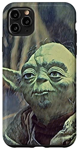 iPhone 11 Pro Max Star Wars Yoda Face Illustration Sage Green Case iPhone 11 Pro Max Star Wars Yoda Face Illustration Sage Green Case von Star Wars