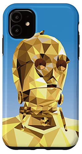 iPhone 11 Star Wars C-3PO Protocol Droid Geometric Sky Blue Case iPhone 11 Star Wars C-3PO Protocol Droid Geometric Sky Blue Case von Star Wars