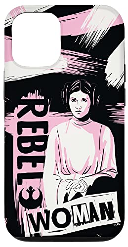 iPhone 12/12 Pro Star Wars Princess Leia Rebel Woman Pink Brushstrokes Case iPhone 12/12 Pro Star Wars Princess Leia Rebel Woman Pink Brushstrokes Case von Star Wars