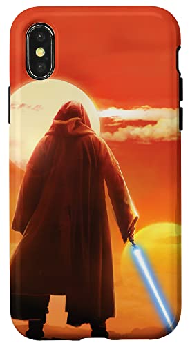 iPhone X/XS Star Wars Obi-Wan Kenobi Lightsaber Twin Suns Case von Star Wars