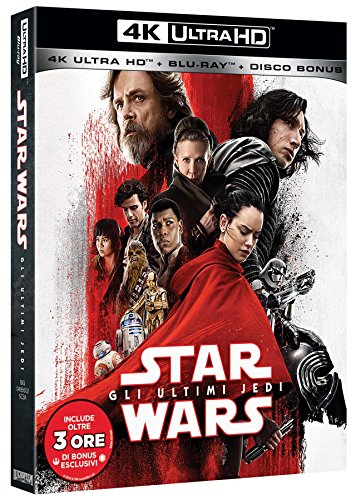 star wars - gli ultimi jedi (blu-ray 4k ultra hd+2 blu-ray) BluRay Italian Import [Region Free] [Blu-ray] von Buena Vista