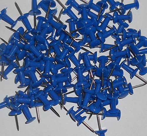 200 x Pinnadeln, Blau, für Kork-Pinnwände von Star