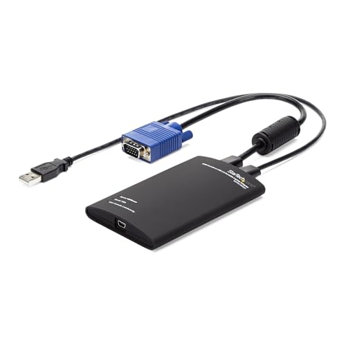 StarTech.com Tragbarer KVM Konsolen auf USB 2.0 Laptop Adapter von StarTech.com