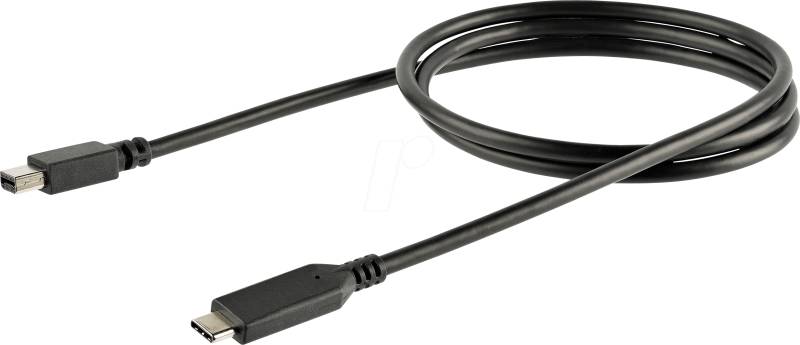 ST CDP2MDPMM1MB - 1m USB-C auf Mini DisplayPort Kabel von StarTech.com