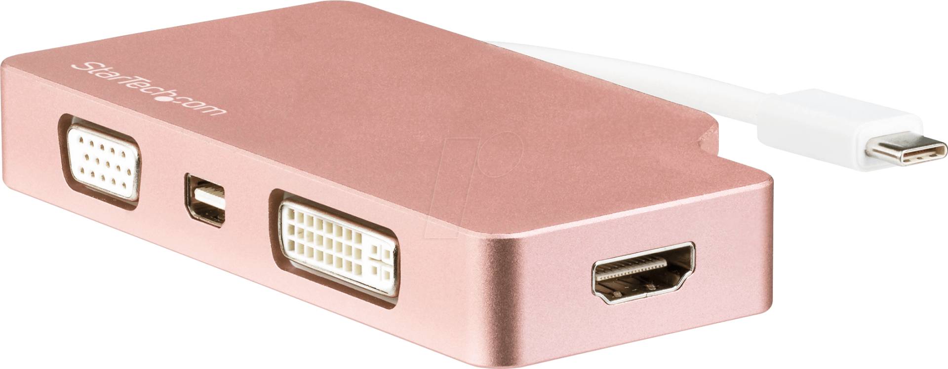 ST CDPVDHDMDPRG - Adapter Monitor, 4-in-1, 4K, Roségold ST CDPVDHDMDPRG - Adapter Monitor, 4-in-1, 4K, Roségold von StarTech.com
