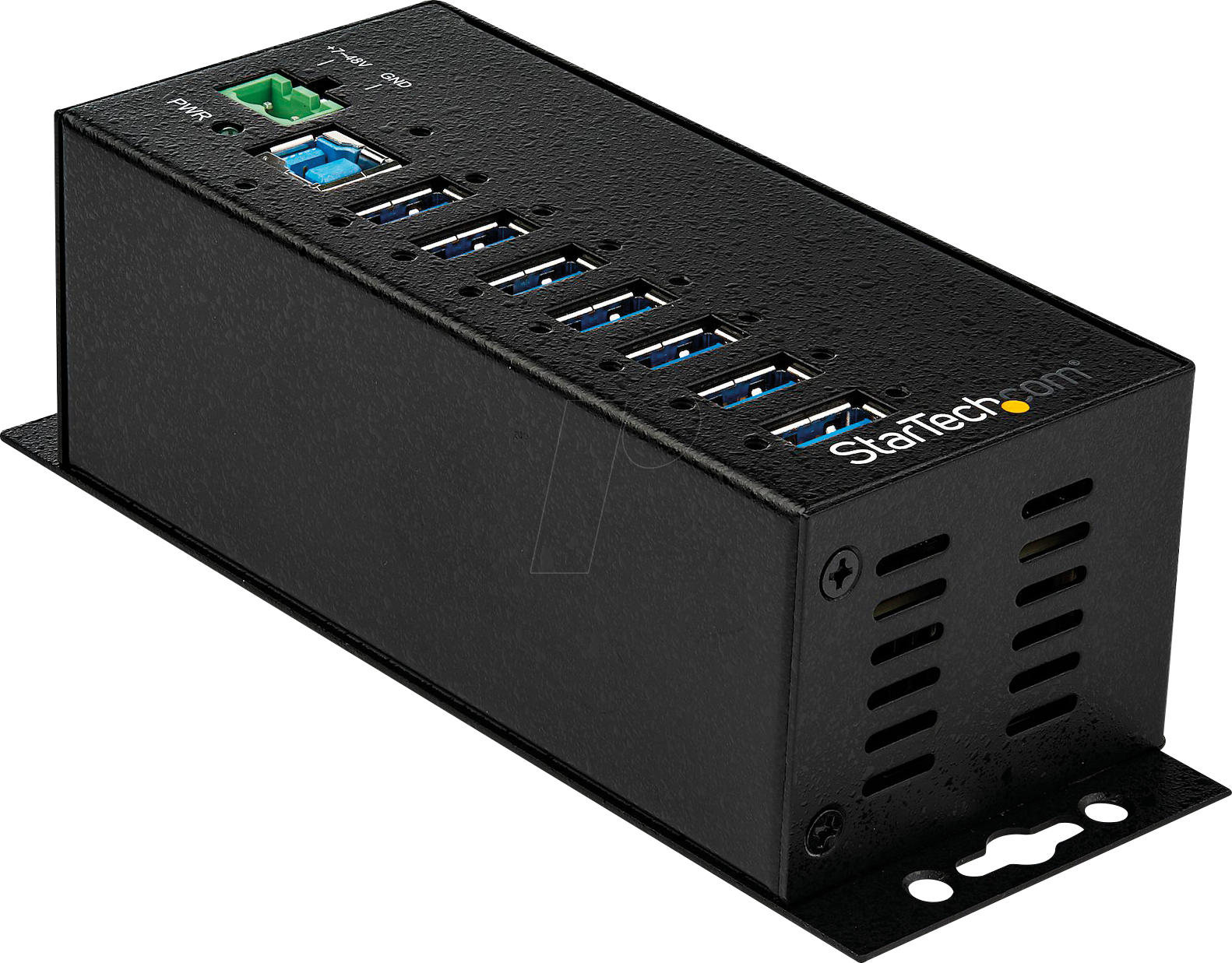 ST HB30A7AME - USB 3.0 Hub, 7 Port, DIN-Halterung, ESD, mit Netzteil von StarTech.com