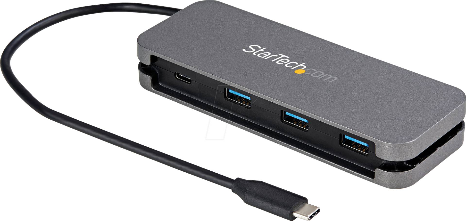 ST HB30CM3A1CB - USB 3.0 Hub, 4 Port, 3x USB-A, 1x USB-C, grau ST HB30CM3A1CB - USB 3.0 Hub, 4 Port, 3x USB-A, 1x USB-C, grau von StarTech.com