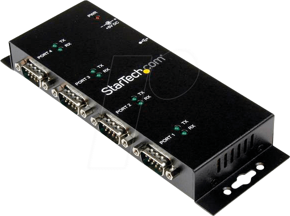 ST ICUSB2324I - Hub 4 Port, USB auf Seriell RS232 DB9 ST ICUSB2324I - Hub 4 Port, USB auf Seriell RS232 DB9 von StarTech.com