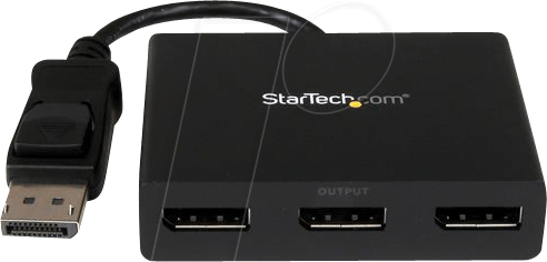 ST MSTDP123DP - DisplayPort Adapter, DP Stecker auf 3x DP Buchse von StarTech.com
